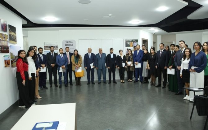 Azərbaycanda fəaliyyət göstərən diplomatik korpus nümayəndələri QHGT-nin mənzil-qərargahını ziyarət edib