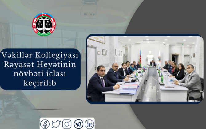 Vəkillər Kollegiyasının Akademiyası təsis olunub