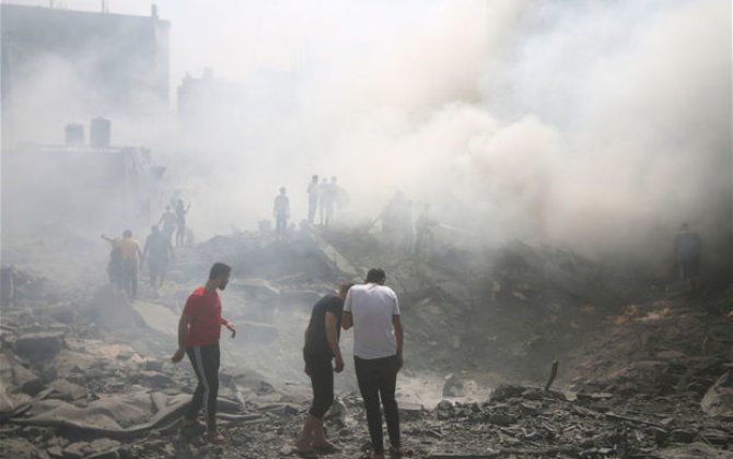 Qəzzada toqquşmalar başlayandan bəri ölən fələstinlilərin sayı 4651-ə yüksəlib