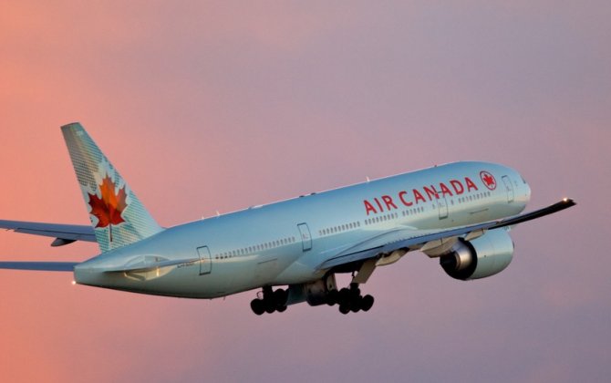 Toronto-Dehli reysini yerinə yetirən təyyarə Bakı hava limanına eniş edib