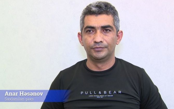 Özünü vəzifəli şəxsi kimi təqdim edərək dələduzluq edən şəxs saxlanılıb - VİDEO