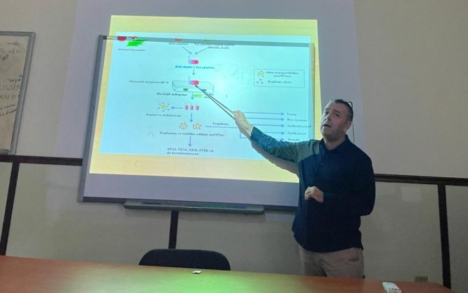 BDU-da nanohissəciklərin tibdə tətbiqi perspektivlərinə dair elmi seminar keçirilibxa0- FOTO