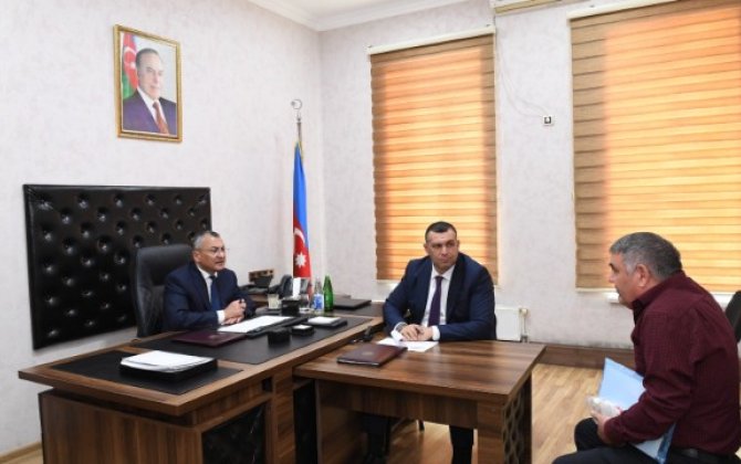 Komitə sədri vətəndaşların növbəti qəbulunu keçirib -xa0FOTOLAR