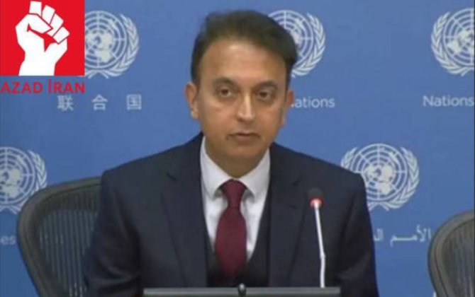 BMT rəsmisi: “İranda insan haqlarının acınacaqlı vəziyyəti bizi narahat edir” - FOTO