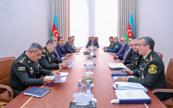 Mərkəzi Çağırış Komissiyasında oktyabr çağırışının nəticələri müzakirə edilib - FOTOLAR