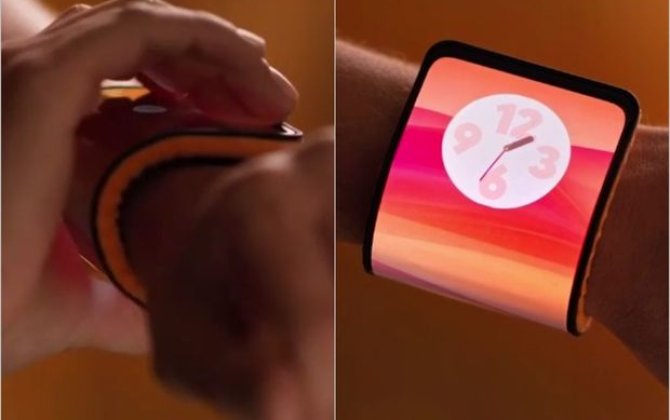 Saat kimi qola taxılabilən smartfon hazırlandı - VİDEO