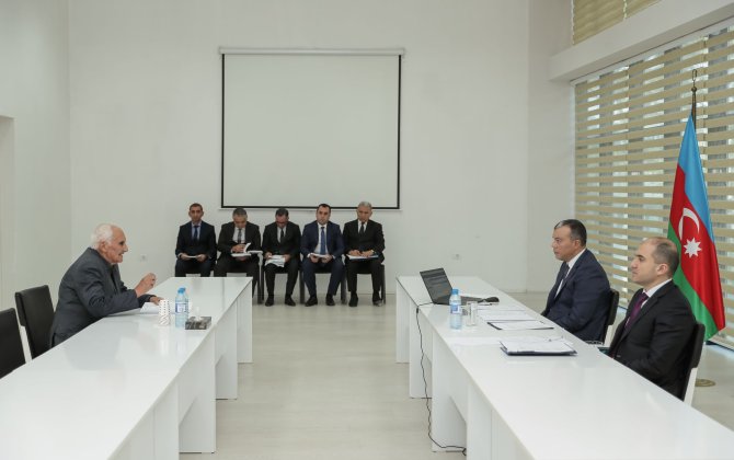 Sahil Babayev Mingəçevir şəhərində vətəndaşları qəbul edib - FOTO