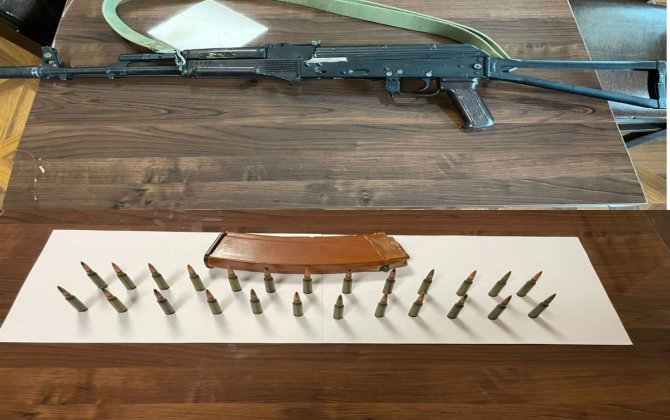 Xızıda silahlı şəxs saxlanılıb