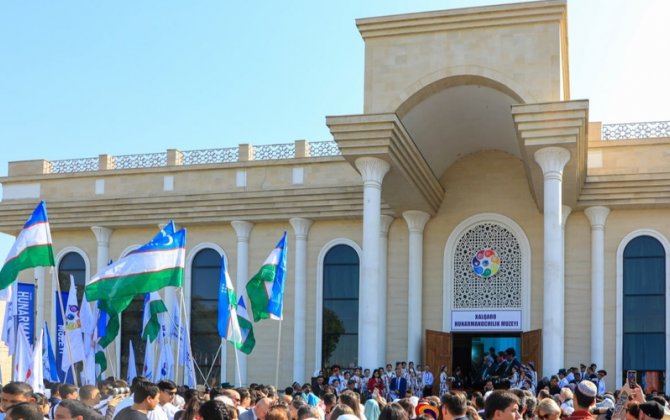 Özbəkistan Beynəlxalq Sənətkarlıq Muzeyində daimi Azərbaycan stendi AÇILACAQ - FOTOLAR