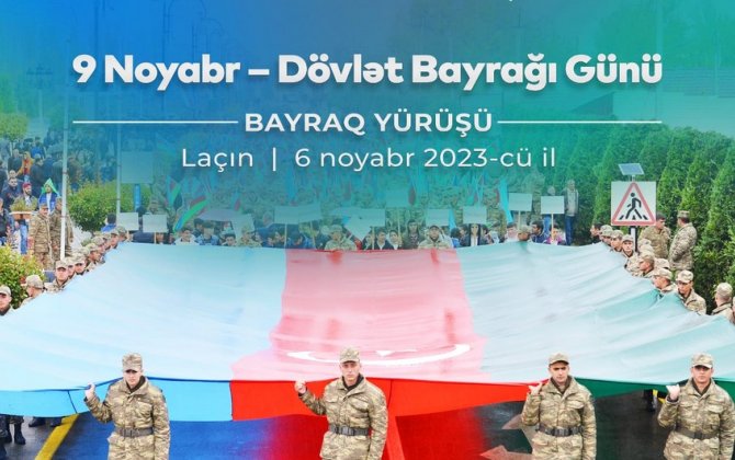 Elm və Təhsil Nazirliyi Müdafiə Nazirliyi ilə birgə “Bayraq yürüşü”