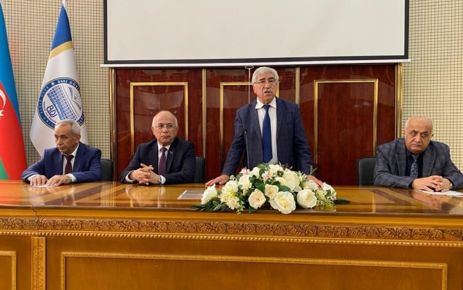 BDU-nun Tarix fakültəsi və Qərbi Azərbaycan İcması “Zəfər salnaməsinin müəllifi - İlham Əliyev” adlı tədbir keçirib - FOTO