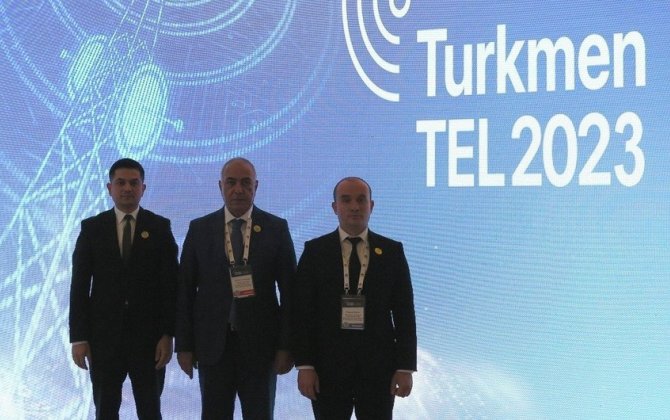 Azərbaycan “TürkmenTEL-2023” adlı beynəxalq sərgi-konfransda iştirak edib - FOTO
