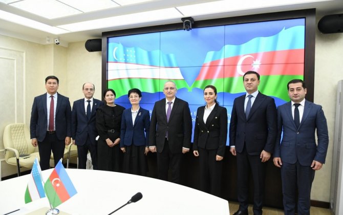 Baş Prokurorluğun nümayəndə heyəti Özbəkistana səfər edib - FOTOLAR