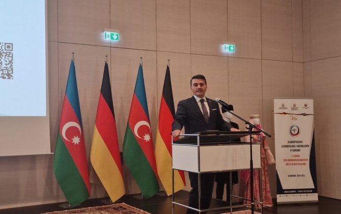 Nəsimi Ağayev: “Almaniyada yaşayan azərbaycanlıların birliyi müşahidə edilir”