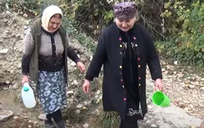 Çirkli suya məcbur qalan kənd: Qurumlar nə deyir? - VİDEO