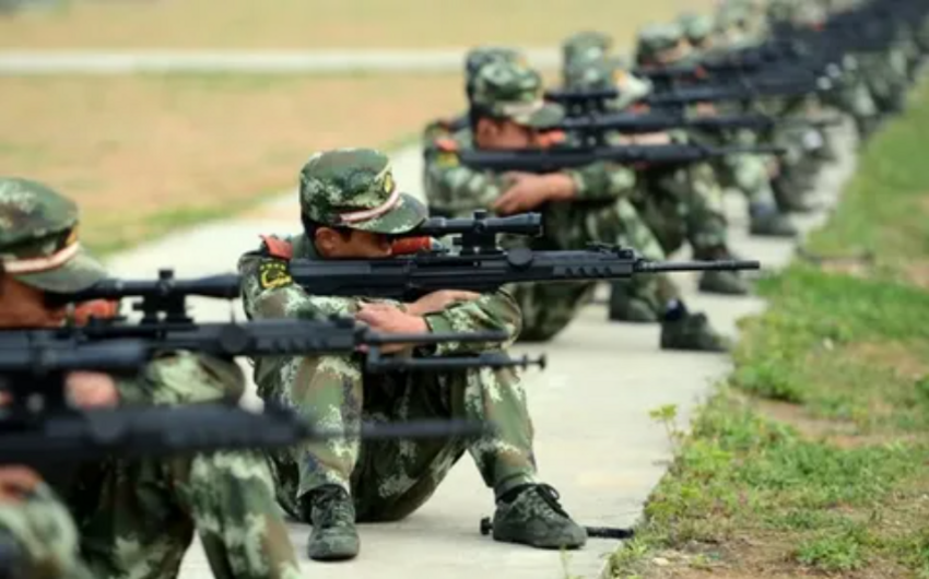 Çin Myanma ilə sərhəddə hərbi təlimlərə başlayıb