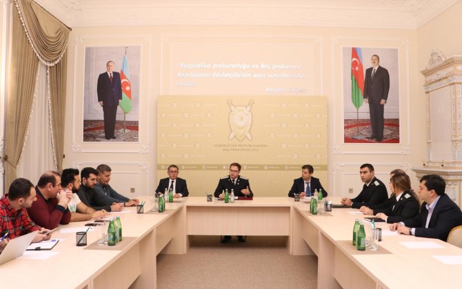 Baş Prokurorluqda media nümayəndələri üçün interaktiv təlim keçirildi - FOTO