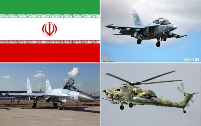 İran Rusiyadan döyüş və təlim təyyarələri, hücum helikopterləri alır