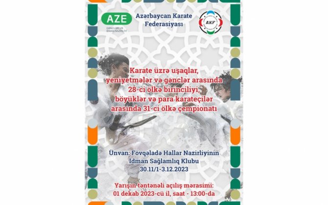 Fudokançılar Azərbaycan çempionatında öz güclərini sınayacaqlar