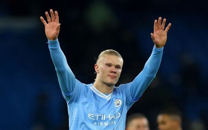 Erlinq Holand Çempionlar Liqasında yeni rekorda imza atıb