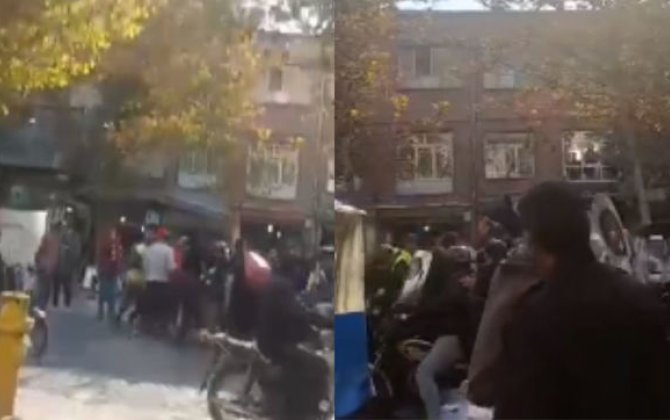 Güney Azərbaycanda etiraz aksiyaları keçirilib - VİDEO