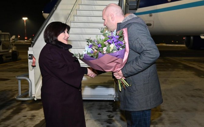 Сахиба Гафарова находится с официальным визитом в Чехии