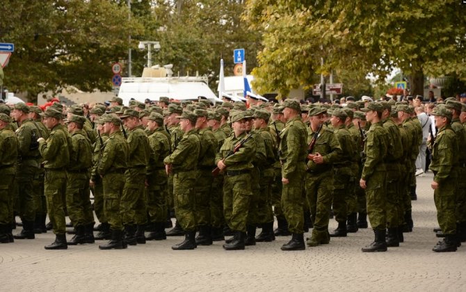 Putin Rusiya ordusu hərbi qulluqçularının sayını 1, 32 milyon nəfər artırıb
