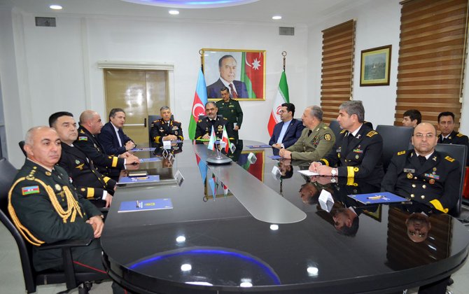 В Баку прошла встреча командующих ВМС Азербайджана и Ирана- (фото)