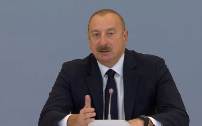 Ильхам Алиев: Когда мы восстановили свой суверенитет, в Карабахе находился большой армянский контингент