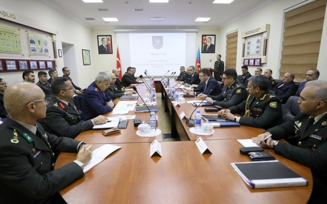 В Баку проходит 15-е заседание азербайджано-турецкого военного диалога - ФОТО