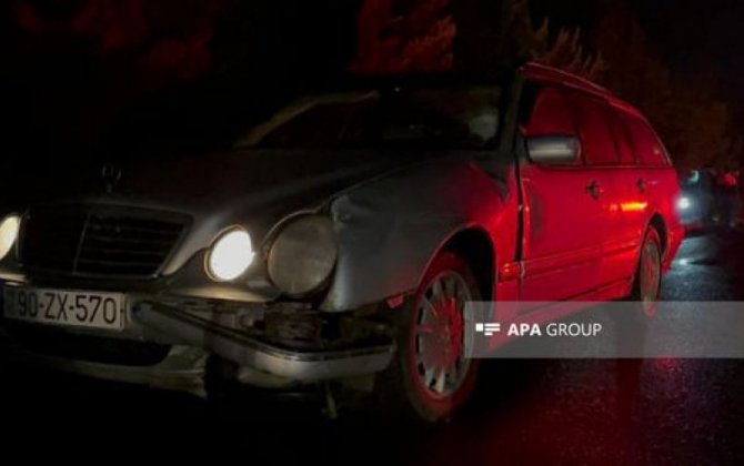 В Агдамском районе автомобиль насмерть сбил пешехода - ФОТО