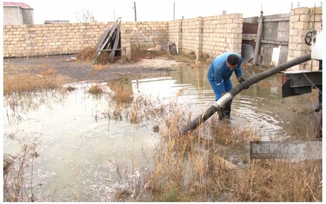 Sumqayıtda kanal daşıb, 10 minə yaxın sakinin yaşadığı ərazini su basıb