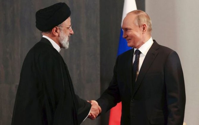 Rusiya və İran prezidentlərinin görüşü baş tutub - VİDEO