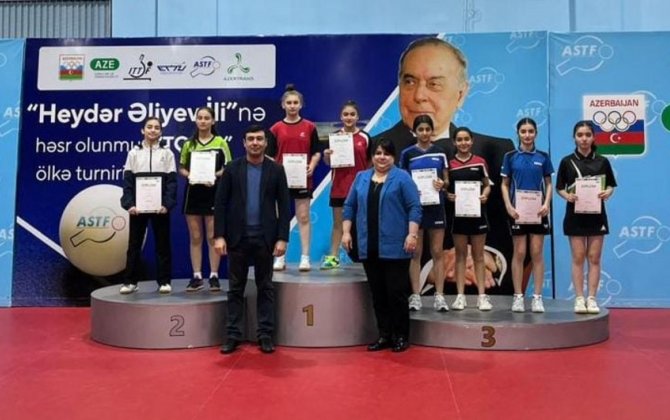 Stolüstü tennis üzrə Azərbaycan Kubokunun qalibləri bəlli oldu - FOTO