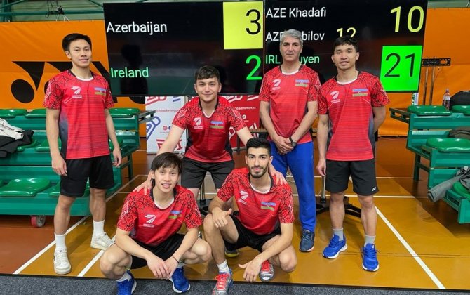 Azərbaycan badminton millisi Avropa çempionatında pley-offa yüksəlib