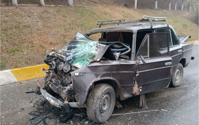 В Товузском районе столкнулись автомобили ВАЗ: есть пострадавшие