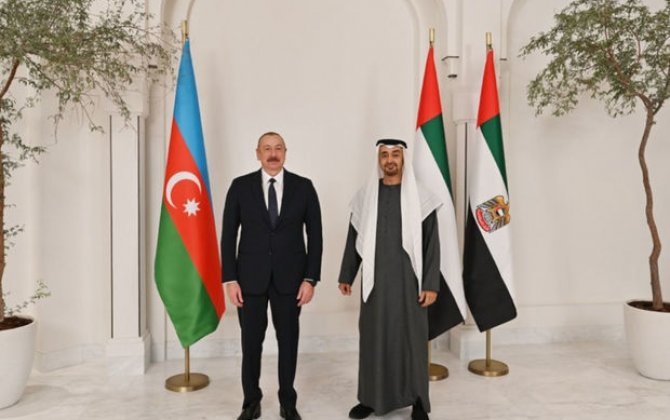 Лидер ОАЭ позвонил Президенту Ильхаму Алиеву