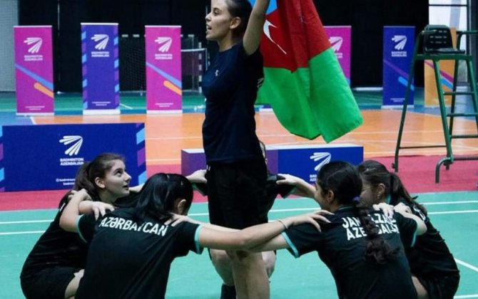 Azərbaycan badmintonçuları ilk dəfə Avropa çempionatının təsnifat mərhələsində qələbə qazanıb