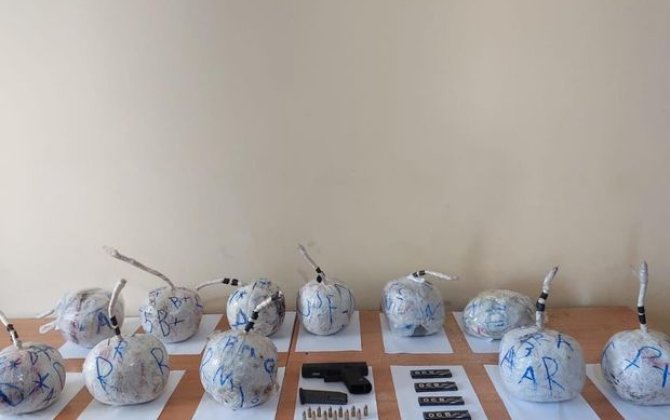 İrandan Azərbaycana narkotik və silah keçirilməsinin qarşısı alındı