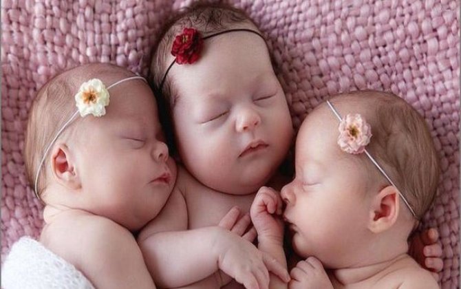 Bu il doğulan üçəm və dördəmlərin sayı açıqlandı