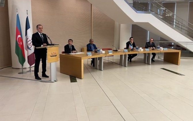 Ceyhun Bayramov: “Ölkəmizin qarşısında dayanan prioritet işğaldan azad edilmiş ərazilərimizin inkişafıdır”