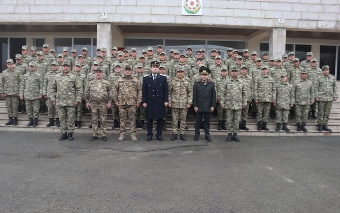 Hərbi Prokurorluq Ulu Öndərin 100 illik yubileyi ilə bağlı Şuşada tədbir keçirib