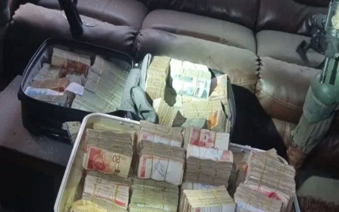 İsrail əsgərləri HAMAS üzvünün evində bir milyon avrodan çox pul tapıblar