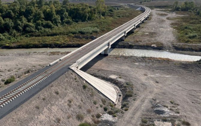 Güneyli millət vəkili İran-Azərbaycan sərhədində tikilən Ağbənd körpüsünə baş çəkib - FOTO