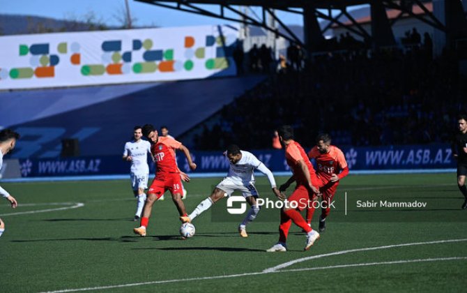 Xankəndidə “Qarabağ” - MOİK oyunu bir qolla başa çatdı - YENİLƏNİB + FOTO/CANLI YAYIM
