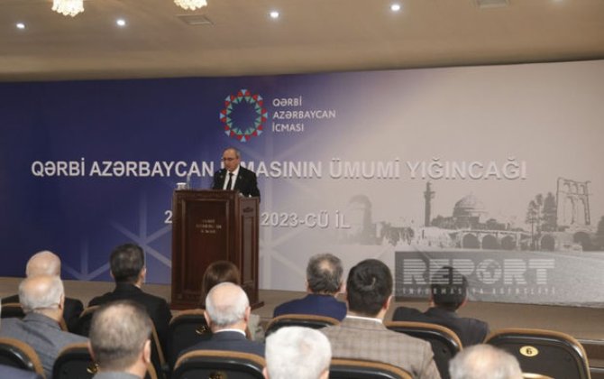 Qərbi Azərbaycan İcmasının ümumi yığıncağı keçirilib, saytı təqdim olunub - FOTO