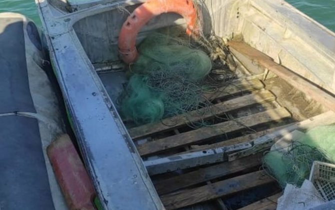 Neftçalada qanunsuz balıq ovu ilə məşğul olan şəxs saxlanılıb