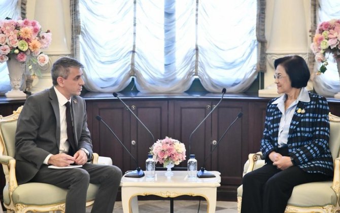 Azərbaycan səfiri Tailand Baş nazirinin müşaviri ilə görüşüb