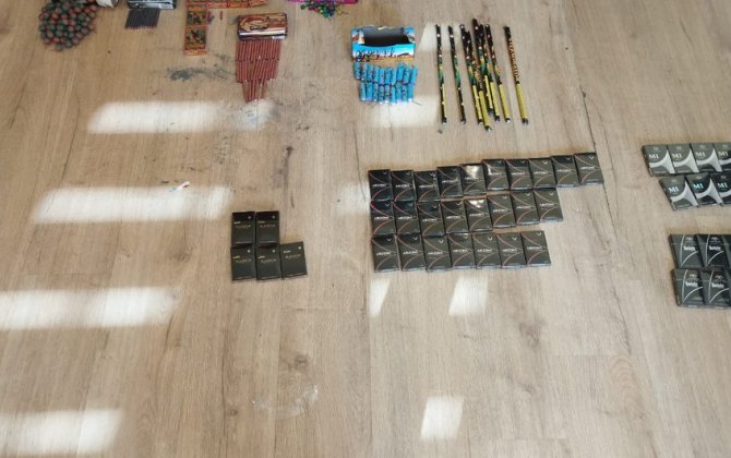 Tovuzda mağazada pirotexniki vasitələr və aksiz markası olmayan tütün məmulatları aşkarlanıb