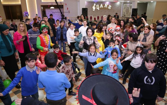 Qubada görmə əlilliyi olan uşaq və yeniyetmələr üçün bayram şənliyi təşkil edilib